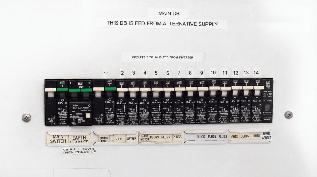 Correctly Provisioned DB Board